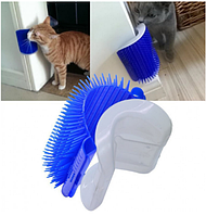 Интерактивная игрушка-чесалка для кошек, Кошачья чесалка, Щетка для котов, Массажная щетка для кошек Catit