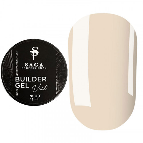 Гель для нарощування Saga Veil Gel 10