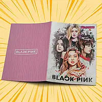Щоденник шкільний м'який обкладинка Black Pink 06