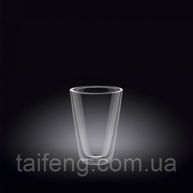 Склянка конусний 100 мл Wilmax Thermo з подвійним дном 888701 / A WL