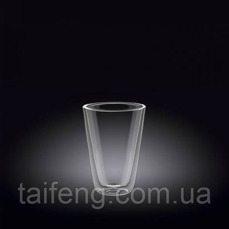 Склянка конусний 100 мл Wilmax Thermo з подвійним дном 888701 / A WL, фото 1