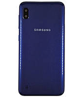 Задняя крышка Samsung A10/A105 (со стеклом камеры) Blue