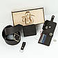 Шкіряний комплект військова портупея, гаманець, обкладинка на посвідчення УБД s.a.f._handmade, фото 4