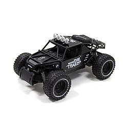 Автомобіль OFF-ROAD CRAWLER на р/к — RACE (матовий чорний, метал. корпус, акум.6V, 1:14)