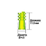 Ковпачок пластиковий відбитковий IS, d=6.5, фото 3