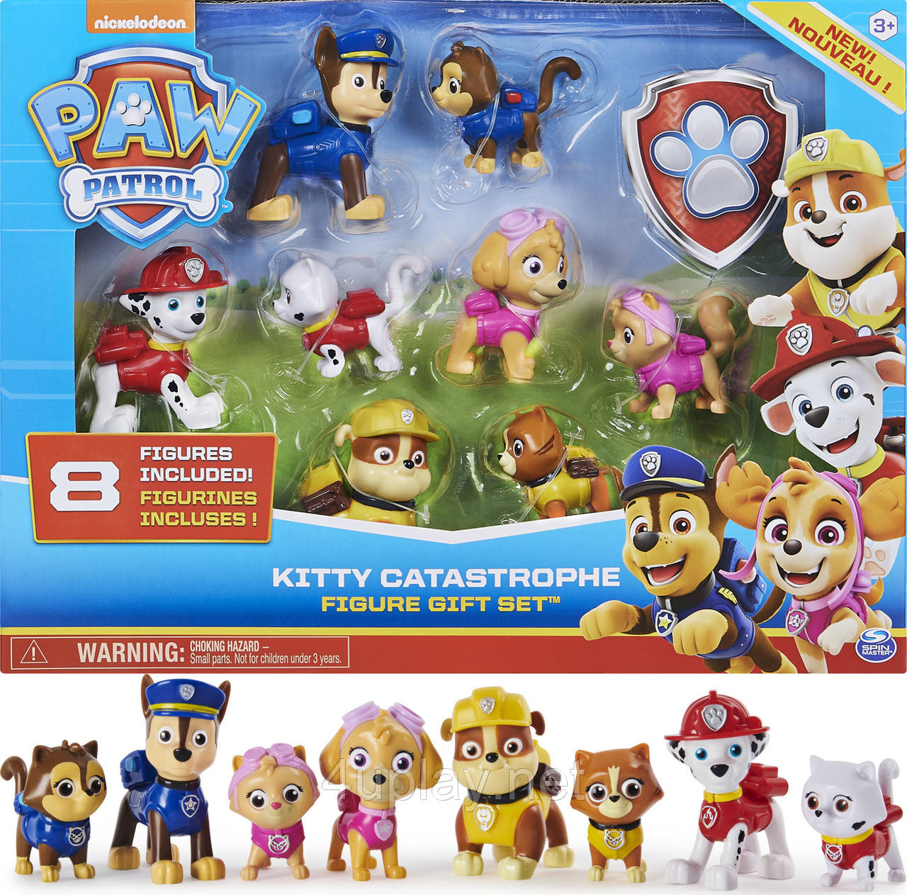 Набір фігурок Щенячий патруль Команда КОТострофа Paw Patrol Kitty Catastrophe Figures Gift Set