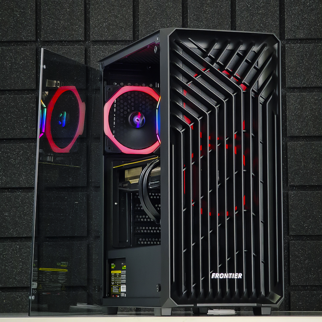 Ігровий комп'ютер Ryzen 5 1600 / RX 5700XT 8GB "RED HELL", фото 1