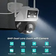 WiFi / IP відеокамера Besder A18Q 4MP з 2 об'єктивами, фото 3