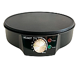 Настільна млинниця HM-528, Млинниця електрична, електросковородка Helmut 30 см, фото 7