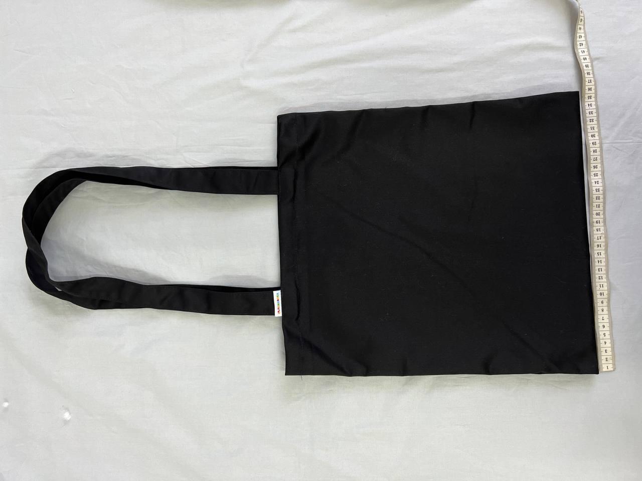 Шопер сумка торба тканевая стильная однотонная для покупок, учебы, поездок - фото 4 - id-p2008301976