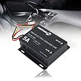 Автомобільний понижувальний перетворювач напруги, Інвертор PowerOne Plus DC/DC з 24v на 12v потужність 5A, фото 10