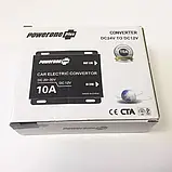 Автомобільний понижувальний перетворювач напруги, Інвертор PowerOne Plus DC/DC з 24v на 12v потужність 10A, фото 4