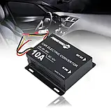 Автомобільний понижувальний перетворювач напруги, Інвертор PowerOne Plus DC/DC з 24v на 12v потужність 10A, фото 8