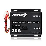 Автомобільний понижувальний перетворювач напруги, Інвертор PowerOne Plus DC/DC з 24v на 12v потужність 30A, фото 3