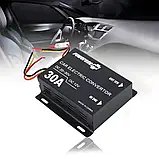 Автомобільний понижувальний перетворювач напруги, Інвертор PowerOne Plus DC/DC з 24v на 12v потужність 30A, фото 7