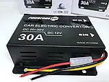Автомобільний понижувальний перетворювач напруги, Інвертор PowerOne Plus DC/DC з 24v на 12v потужність 30A, фото 8