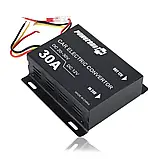Автомобільний понижувальний перетворювач напруги, Інвертор PowerOne Plus DC/DC з 24v на 12v потужність 30A, фото 9
