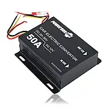 Автомобільний понижувальний перетворювач напруги, Інвертор PowerOne Plus DC/DC з 24v на 12v потужність 50A, фото 4