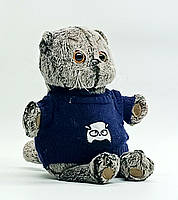 Мягкая игрушка Кот Басик Basic в синем свитере 26см