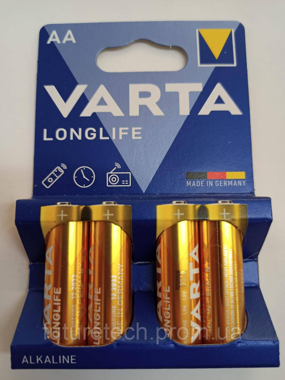 Батарейка Varta Longlife LR6 BLI5