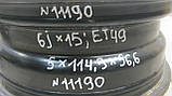 Диск колісний R15 Daewoo Leganza (1997-2002) 6Jx15 5x114.3x56.6 ET49 OE:96213449, фото 2