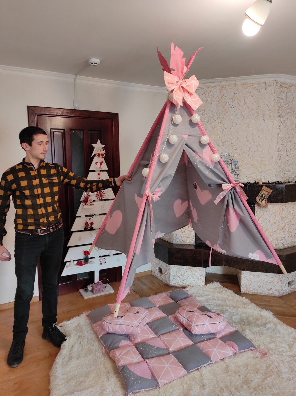 Система антискладання, фіксатор, антиупадин для вігвамів, фото 1