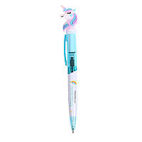 Светящаяся ручка с единорогом голубая (NR0023_1)