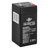 Акумуляторна батарея LogicPower 4V - 4Ah LPM 440 свинцево-кислотний