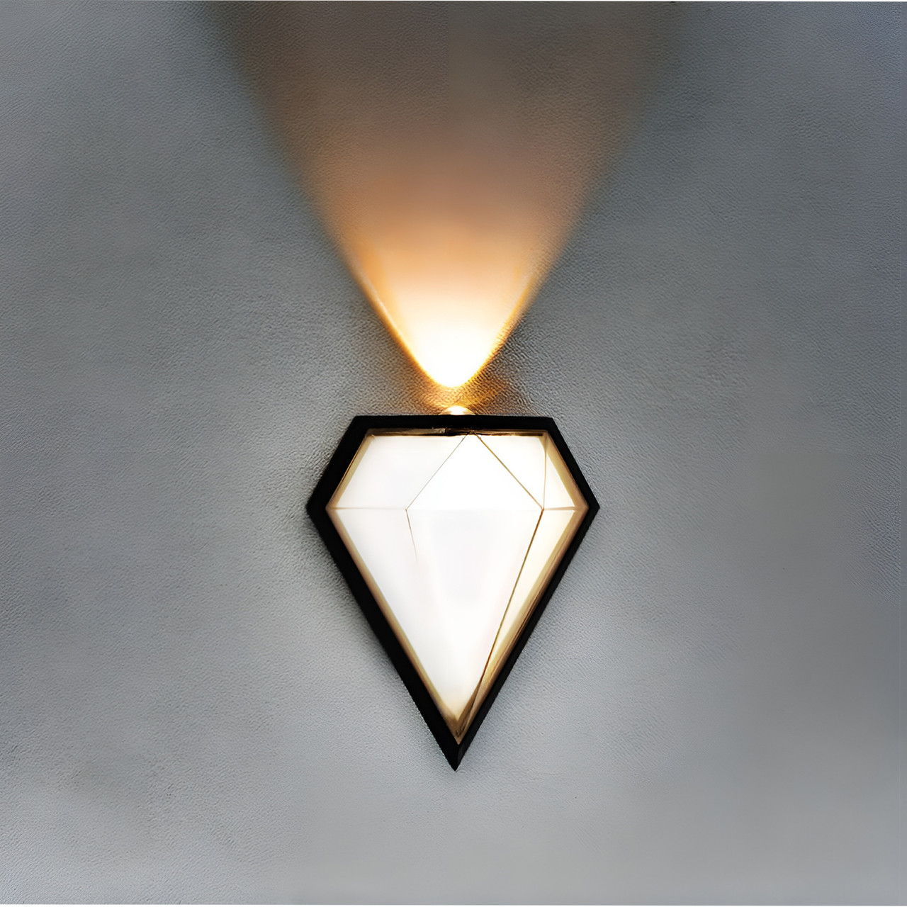 Світильник фасадний настінний LED "CARAT" 12W, нейтральний білий 4200К. Horoz Electric