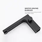 Змішувач для ванни на борт GAPPO G1117-6, чорний, фото 5