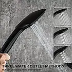 Змішувач для ванни на борт GAPPO G1117-6, чорний, фото 3