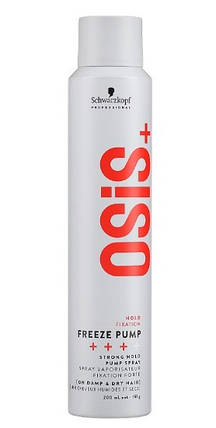 Спрей для волосся сильної фіксації Schwarzkopf Professional Osis+ Freeze Pump Hairspray 200 мл, фото 1