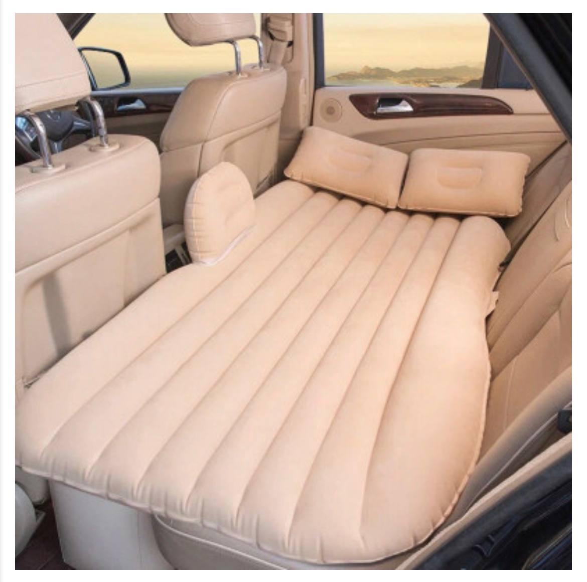 Матрац надувний у багажник 138х85 см з подушками та насосом ліжко на заднє сидіння автомобіля