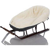 Зимовий конверт-чохол ДоРечі Baby XS DoRechi на овчині в коляску чохол в люльку конверт на виписку, фото 7