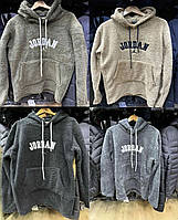 Чоловіча брендова тепла худі Jordan (Джордан), чоловіча зимова кофта. Кофти світшоти. Чоловічий одяг