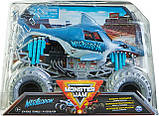 Оригінал Monster Jam Megalodon Монстр-трак 1:24 Акула Мегалодон Металевий кузов, фото 2