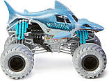 Оригінал Monster Jam Megalodon Монстр-трак 1:24 Акула Мегалодон Металевий кузов, фото 4