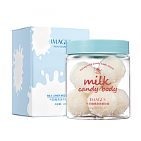 Сахарный скраб для тела Images Milk Candy Body Scrub, с экстрактом молока, 140 г