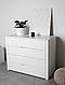 Білий комод "Орео" повністю з дерева з фурнітурою Blum, фото 7