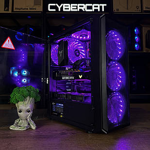 NEW SPEC! RTX 5070Ti 16Gb | Core i5-12400F | Гарантія 3 Роки! Ігровий Компютер ПК від CyberCat Магазин