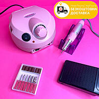 Nail Master ZS-601 фрезер маникюрный для коррекции ногтей на 65 Ватт и 45 000об/мин. Цвет в ассортименте EN