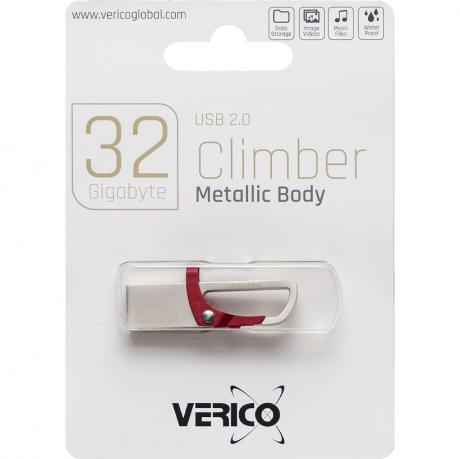 Флешка Verico USB 32Gb Climber Red 603204 MZOPT