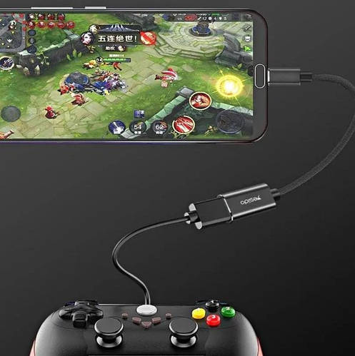 OTG переходник кабель синхронизации для телефона Type-C на USB Yesido ...