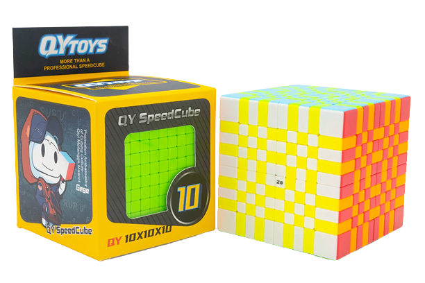 QiYi MoFangGe 10x10 stickerless | Кубік Рубіка 10х10 без наліпок