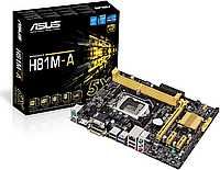 Комплект: Материнская плата Asus H81M-A MB LGA 1150 /CPU Intel i5-4460 /RAM + 4GB 1x4GB Кулер BOX б/у