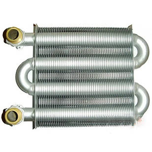 Монотермічний теплообмінник довжина-170, ширина-180, G3/4