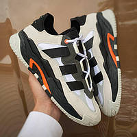 Стильные мужские кроссовки Adidas Niteball Gray and Black 41-46