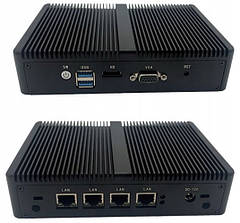 Безвентиляторний міні-ПК VenBox Intel M3 N5095 4x2.5GbE i225 HDMI VPN-маршрутизатор