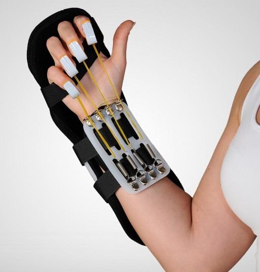 Шина Кляйнерта термопластична, бандаж для зап'ястка на ПРАВУ руку Orthopoint SL-901, Розмір S