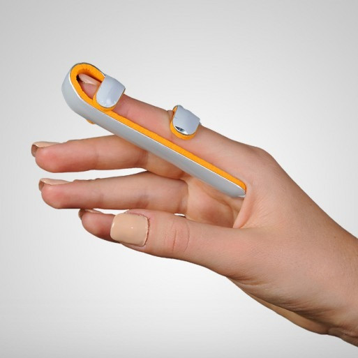 Ортез-шина для фіксації пальця руки «Бейсболіст» Orthopoint SL-603 шина на палець у разі травм, Розмір S